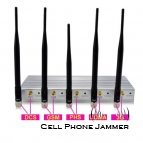 3G GSM CDMA DCS PHS Cell Phone Signal Jammer - 50 Metres [CPJ4000]