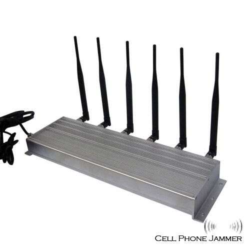 315MHz 433MHz High Power 6 Antenna 3G Mobile Phone Jammer [CMPJ00174] - Click Image to Close